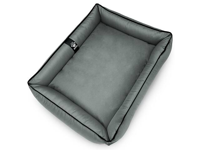 Лежак для собак всех пород EGO Bosyak Waterproof L 90х75 Cерый (спальное место для больших собак) - Фото 3