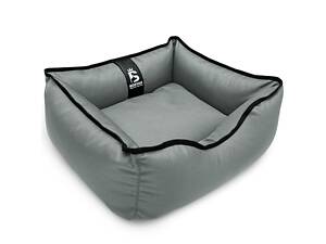 Лежак для собак і котів EGO Bosyak Waterproof XS 50x45 Сірий (спальне місце для собак і котиків)
