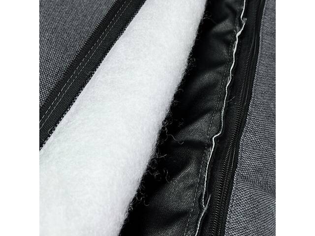 Лежак для собак и котов EGO Bosyak Рогожка XS 50x45 Серый (спальное место для собак и кошек) - Фото 7