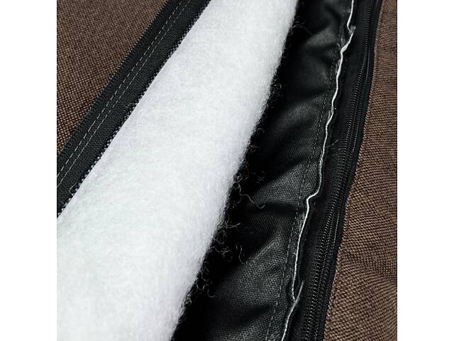 Лежак для собак и котов EGO Bosyak Рогожка XS 50x45 Коричневый (спальное место для собак и кошек) - Фото 8