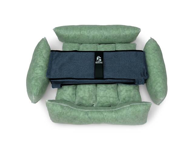 Лежак для собак и котов EGO Bosyak Рогожка S 65x55 Синий (спальное место для собак и кошек) - Фото 9