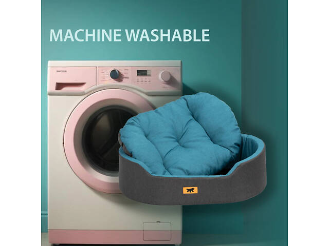 Лежак - ліжко для собак і кошек Ferplast Dandy C Colour (Ферпласт Денди С Колор) 95 x 60 x h 23 cm - 95, Коричневий - Фото 8