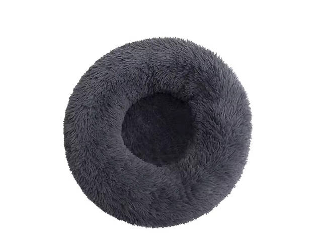 Лежанка для собаки Guangdong 80х80 см Темно-серый (hub_kxxp8b) - Фото 1