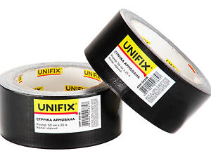 Лента армированная Unifix - 50 мм x 25 м черная