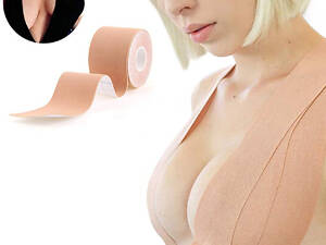 Лента для бюста 10354 5х500 см бежевая