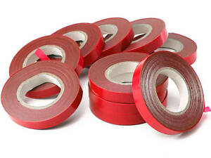 Стрічка для підв'язування рослин Mastertool 11 мм x 25 м (10 шт.) (14-6152) червона