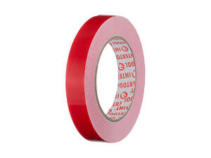 Стрічка двостороння Intertool 19 мм x 5 м універсальна (KT-0814)