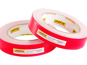 Лента двухсторонняя Unifix - 25 мм x 5 м вспененная белая