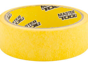 Стрічка малярська Mastertool 30 мм х 20 м жовта (79-9902) (9 шт.)