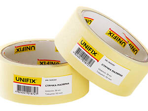 Лента малярная Unifix - 38 мм x 20 м желтая 7 шт.