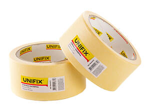 Лента малярная Unifix - 48 мм x 40 м желтая 6 шт.