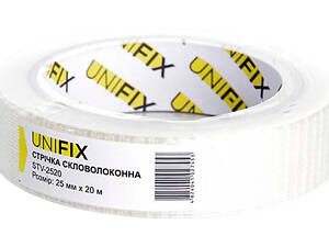 Лента стеклотканевая Unifix 25 мм x 20м (STV-2520)