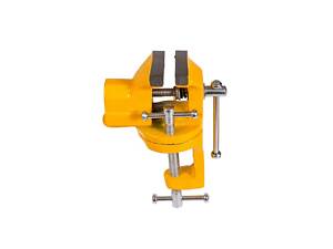 Лещата слюсарні поворотні MASTERTOOL 40 мм кріплення на струбціні 07-0200