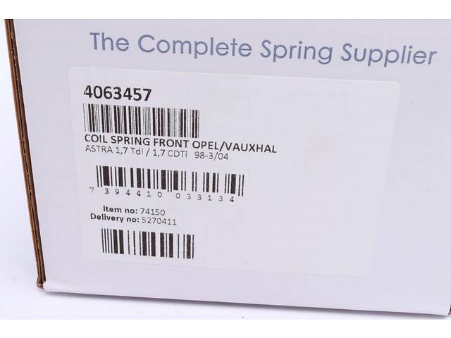 LESJOFORS 4063457 Пружина (передняя) Opel Astra G 1.7CDTI/DTI 16V/TD 98-09 (седан/универсал/нах.зад.частина/фургон) - Фото 6