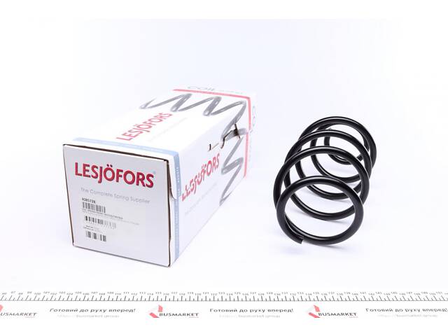 LESJOFORS 4085728 Пружина (передняя) Skoda Fabia III 1.4TDI 14-/Rapid 1.2-1.4TSI/1.6 АКПП 12-/VW Polo 1.6 (+AC) 10- - Фото 1