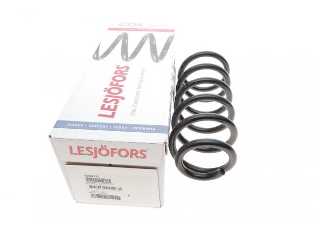 LESJOFORS 4204236 Пружина (задняя) Audi A6 1.8T/2.4/2.5TDI/2.8/3.0 quattro 97-05 (седан) - Фото 4