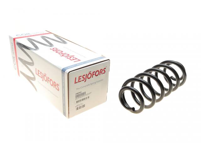 LESJOFORS 4282921 Пружина (задня) Seat Leon 1.2-1.8TSI/1.4-1.6/2.0FSI 06-12 (хетч.)/Peugeot 308 1.4-1.6/1.6HDi 07-14 - Фото 1