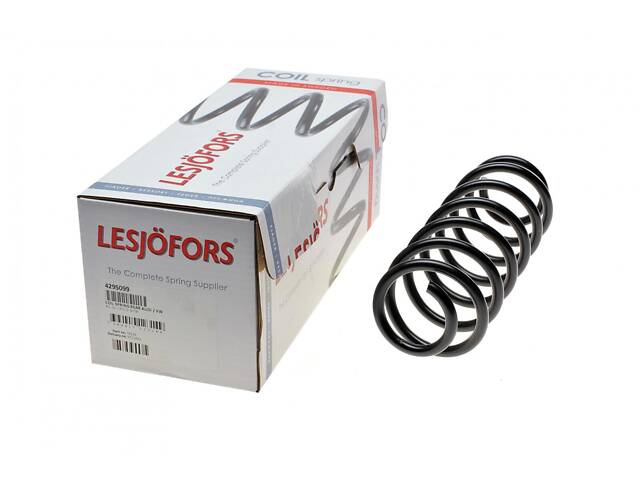 LESJOFORS 4295099 Пружина (задняя) VW Polo V 1.0-1.2/TSI/1.4-1.6TDI 09- (накл.з.ч)/Audi A1 1.0-1.4TFSI/1.6-2.0TDI 10- - Фото 1