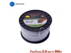 Леска для триммера Рамболд 3.0 мм x 166м трос (SE 3*166)
