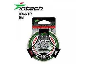 Волосінь рибальська Intech Інтеч Khaki Ice Line moss green 30m 0.185mm, 2.9kg