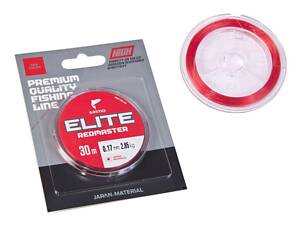 Леска рыболовная монофильная Salmo Салмо Elite Redmaster 30м, 0.17мм, Red