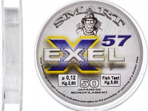 Волосінь Smart Exel 57 50m 0.12mm 2.8kg (1013-1300.32.55)