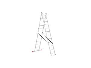 Лестница 2-х раскладная Intertool - 5930 мм х 2x12 ступеней