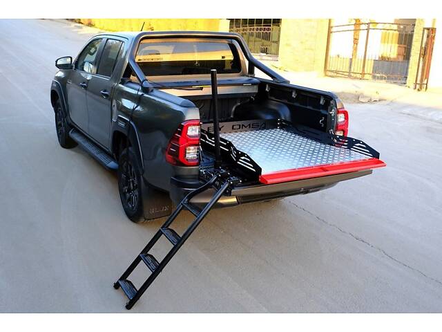 Лестница в кузов для Isuzu D-Max 2002-2011 гг - Фото 5