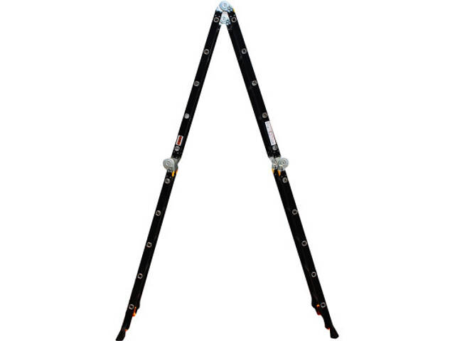 Драбина GTM трансформер 4*5ст. 1,45-5,75м (KMP405A) - Фото 6