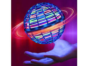 Літаюча куля спіннер, що світиться FlyNova Pro Gyrosphere іграшка м'яч бумеранг, іграшка літаюча куля