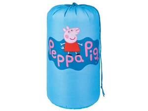 Летний детский спальный мешок 170х70 Peppa Pig голубой