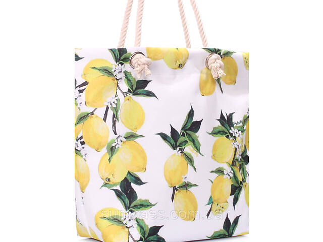 Літня сумка POOLPARTY Anchor з лимонами - Фото 3