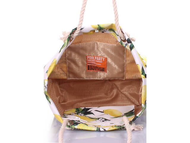 Літня сумка POOLPARTY Anchor з лимонами - Фото 4