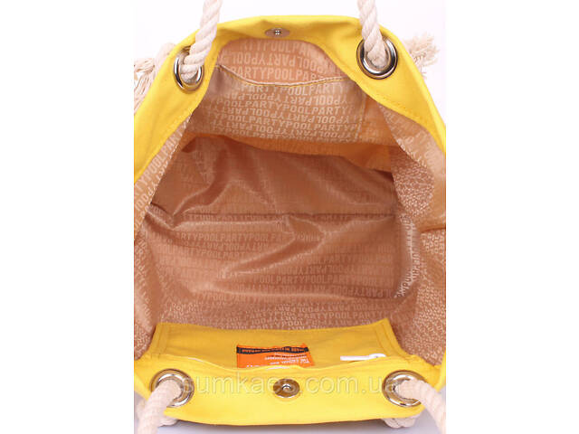 Літня сумка з якорем POOLPARTY Anchor жовта - Фото 4