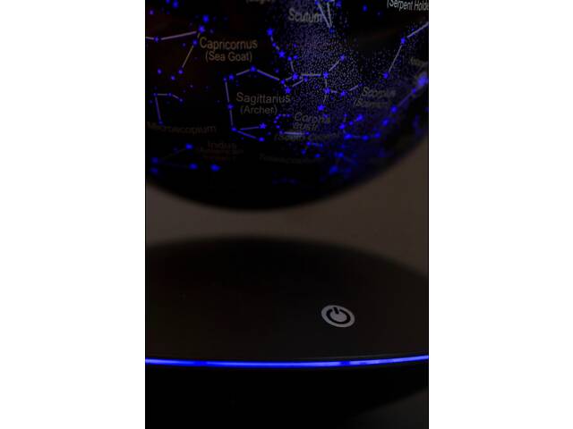 Левитирующий глобус Levitating globe Звездное небо 6' 16 см (LPG6001ZNB) - Фото 5