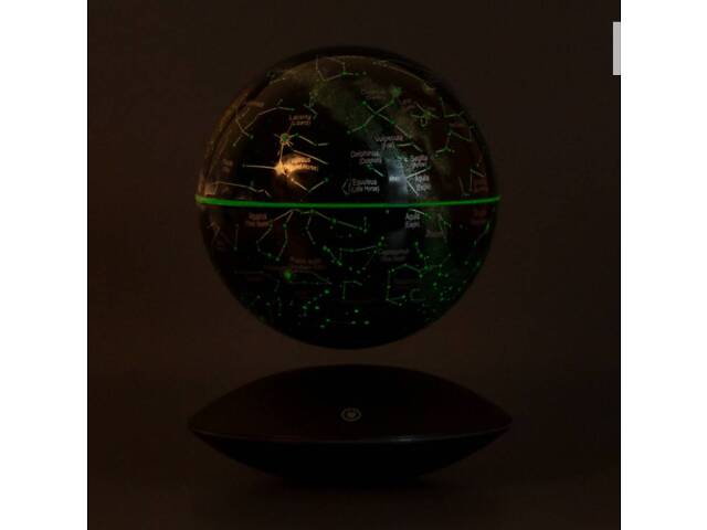 Левитирующий глобус Levitating globe Звездное небо 6' 16 см (LPG6001ZNB) - Фото 6