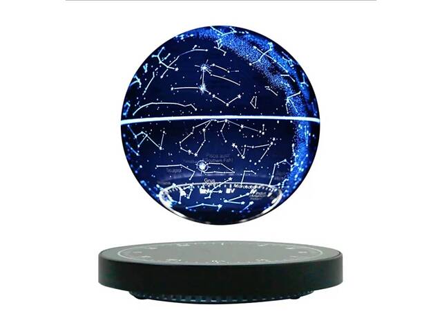 Левитирующий глобус Levitating globe Звездное небо 6' 16 см (LPG6001ZNBV2) - Фото NaN