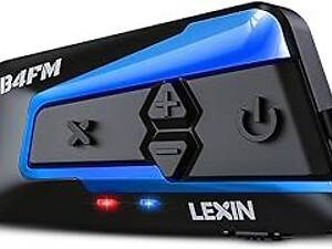 LEXIN B4FM 1 шт Bluetooth-гарнітура, Bluetooth-інтерком, FM-радіо