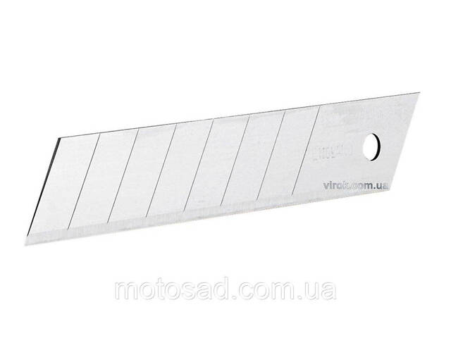 Лезо змінне з відломними сегментами STANLEY : M= 18 x 0,63 мм. 8 (Шт/Уп) DW - Фото 1