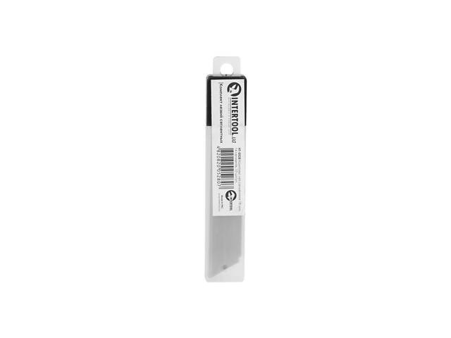 Лезвие сегментное Intertool - 18 мм x 14 сегментов (10 шт.) - Фото 4
