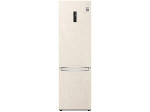 LG Холодильник с нижним морозильником, 203x60х68, холод.отд.-277л, мороз.отд.-107л, 2дв., А++