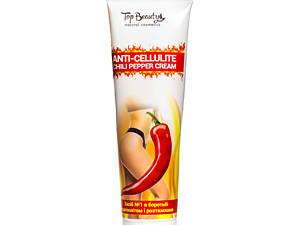 Антицелюлітний крем з перцем чилі Top Beauty Anti-Cellulite Chili Pepper Cream