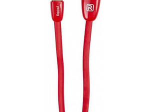 Lightning кабель 1 м Jelly червоний Recci RCL-S100