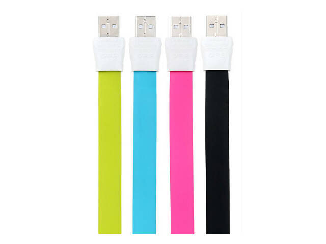 Lightning кабель Flat Full Speed II RC-011i 1m green Remax 301601 - Фото 2