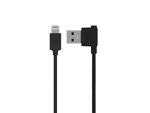 Lightning кабель Junzi, 1m black WK 303801