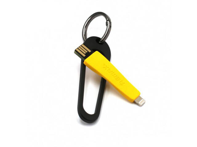 Lightning кабель Portable RC-024i 7cm yellow Remax 303304 - Фото 1