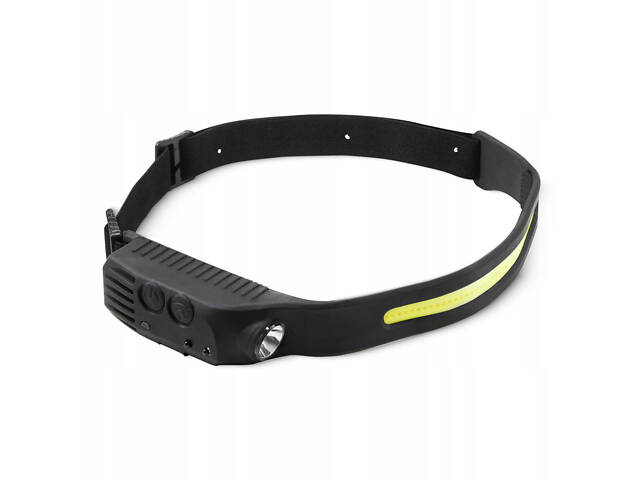 Ліхтар налобний Mountain Goat LED 350 lm акумуляторний, з бічним світлом Black (P-5907739318305) - Фото 1