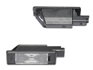 Фонарь подсветки номера (Новый, аналог) PEUGEOT 3008 09-16 (ПИЖО 3008) (9661480980, 6340F0, 6340.F0)