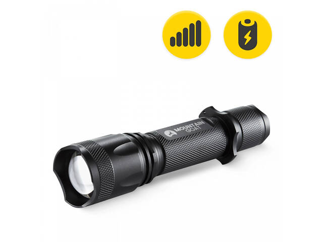 Ліхтар ручний Mountain Goat LED 800 lm акумуляторний, 5 режимів Black (P-5907739318329) - Фото 6