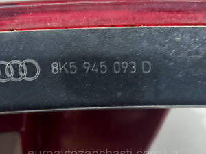 Задний фонарь для Audi A4 (B8) '08-12 седан, левый внешний (DEPO) LED 8k5945093d